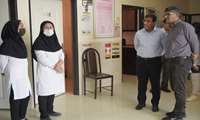 بازدید رئیس مرکز بهداشت شهرستان بندرعباس از مرکز خدمات جامع سلامت روستایی رضوان