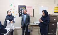 بازدید رئیس مرکز بهداشت شهرستان بندرعباس از مرکز خدمات جامع سلامت ۲۲ بهمن