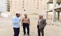 بازدید رئیس مرکز بهداشت شهرستان بندرعباس از روند پیشرفت پروژه در حال ساخت مرکز خدمات جامع سلامت مدنی 