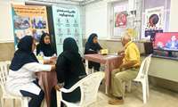 ارائه خدمات سنجش سلامت به سالمندان در حاشیه همایش سالمندی پویا، جامعه آگاه