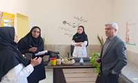بازدید میدانی رئیس مرکز بهداشت شهرستان بندرعباس از خانه های بهداشت تحت پوشش مرکز خدمات جامع سلامت ایسین