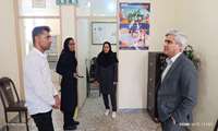بازدید میدانی رئیس مرکز بهداشت شهرستان بندرعباس از خانه های بهداشت تحت پوشش مرکز خدمات جامع سلامت سرخون