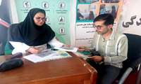 ارائه خدمات بهداشتی و آموزشی در غرفه سلامت به مسافران نوروزی